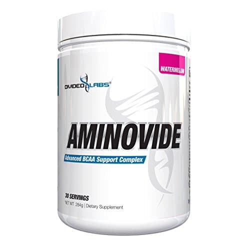 Divided Labs Aminovide BCAA Powder - Better Performance, Hydration and Nitric Oxide Support - 30 Servings (Watermelon Splash)