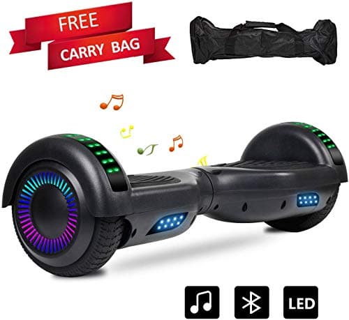 LIEAGLE Hoverboard, 6.5" Self Balancing Scooter Hover Board with UL2272 Certified Wheels LED Lights for Kids Adults