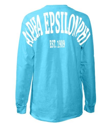 Alpha Epsilon Phi Stadium Shirt Sapphire Medium