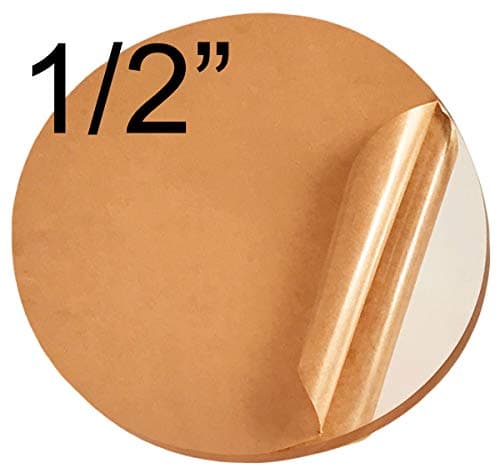 Acrylicblank Clear Acrylic Circle Disc (8" Diameter, 1/2" Thick Clear) Click for More Colors and Sizes