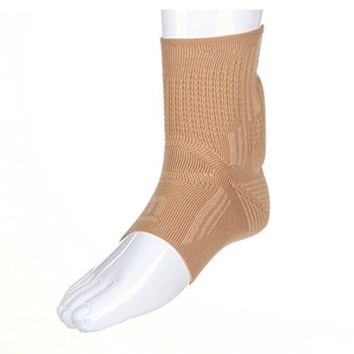 Achimed ACHILLES TENDON SUPPORT WITH ANATOMICALLY SHAPED SILICONE INSERT, Silver, III, 8 3/4-9 1/2 by MEDI USA