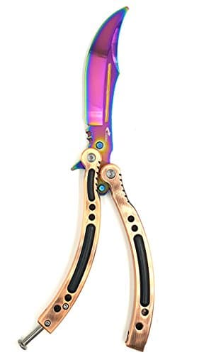 Enhanced Practice Training Tool with with Unsharpened Blade (1-Gold)