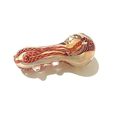 ZCHSP Handmade Pipe 3 inch Long Small Red