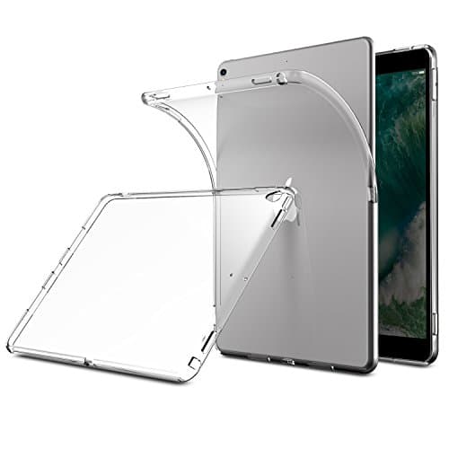 iPad Pro 10.5 Case, Elekin Flexible Soft TPU Case Crystal Clear Shockproof Anti Slip Back Protector Case for iPad Pro 10.5 (2017) - Clear
