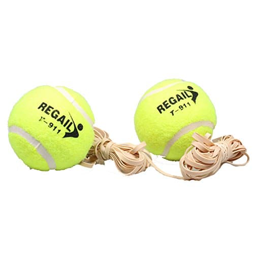 BIPY Tennis Balls with Elastic String for Beginner Junior Training Ball Children Trainer Sport Play Ball Pack of 1