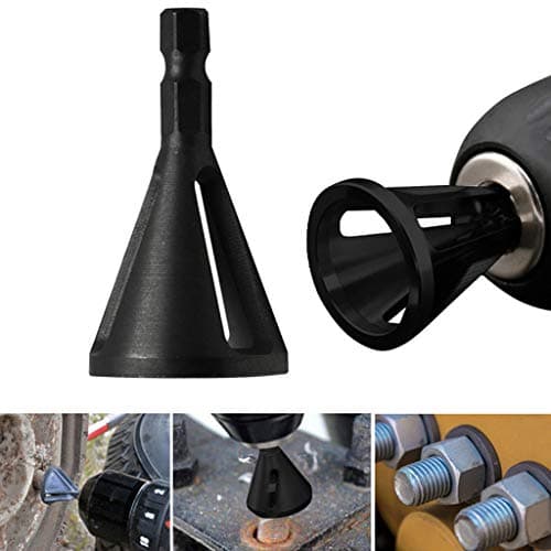 LtrottedJ Stainless Steel Deburring External Chamfer Tool Drill Bit Remove Burr Silver