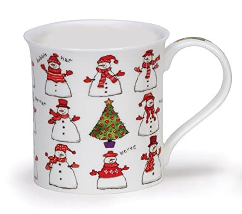 Dunoon Bute Snowmen Mug (10.1 Oz)