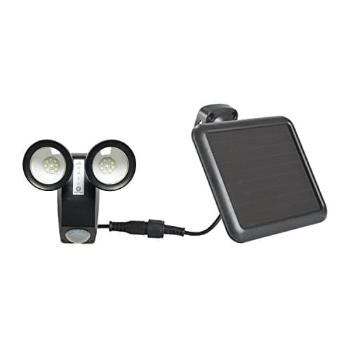 Superbright Solar Light Motion Sensor Security Wall Light Dual Head Spotlight Outdoor Weatherproof For Gate Driveway Garden Patio Yard Garage