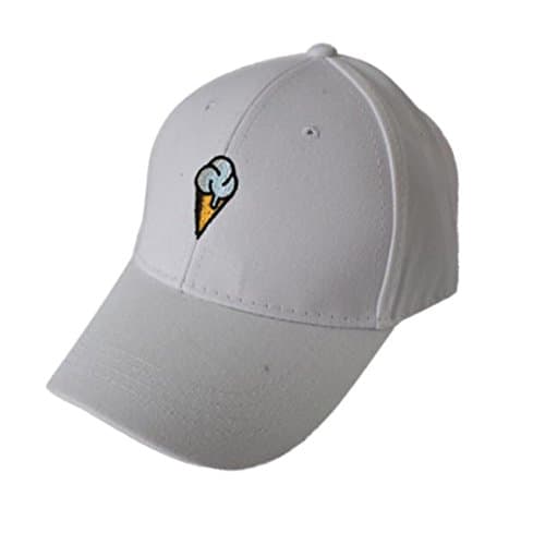 HN Classic Cotton Dad Hat Adjustable Plain Cap. Polo Style Low Profile (Unstructured) (White)