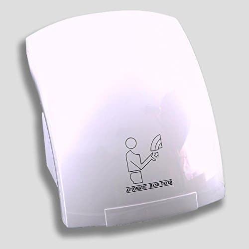 Hand Dryer Automatic Infared Sensor Household Hotel Bathroom Hands Drying Device Warm Air Electric Wall Mounted by eStoreShop