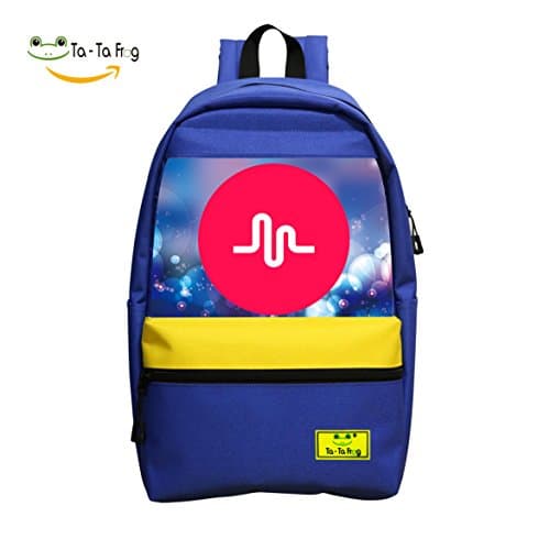 Musical.ly Logo Student Backpack School Bag Cool Various Super Bookbag Break