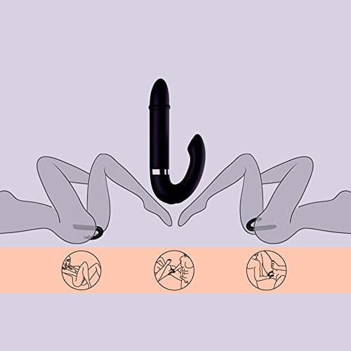 Lovevib 100% High Quality Wireless Silicone Toy 8 Patterns USB Rechargeable Waterproof Black Discreet Package