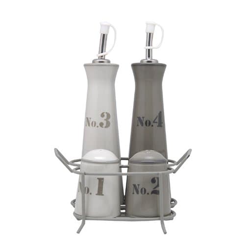 Pretty Valley Numeric Condiment Set (5 pcs)