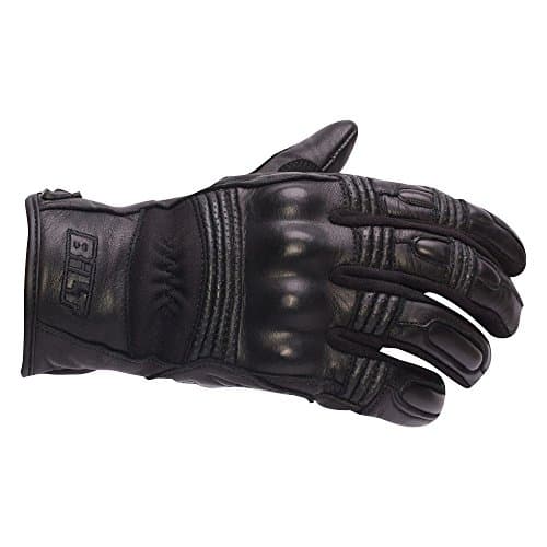 CUSTOM BILT Women's Interstate Leather Motorcycle Gloves - MD, Black