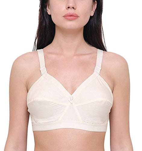 UltraFit Pure Cotton Shaper Bra Broad Strap Full Coverage Bra for Women