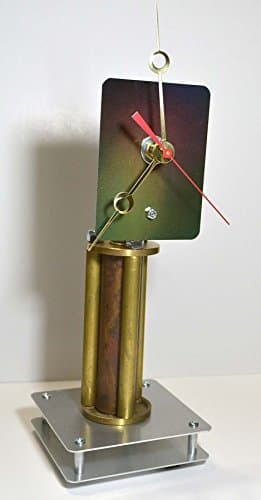 futuristic modern art deco desk clock