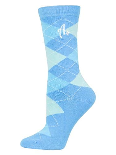 Argoz Bluebird Sky Blue/White/Blue Argyle Socks