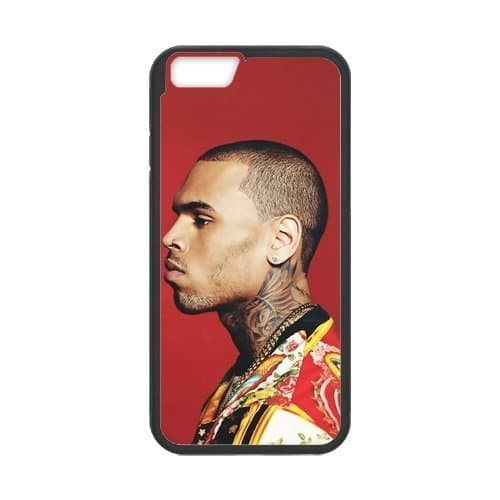 Customize Generic Rubber Cover Chris Brown Back Case Suitable For 4.7" iPhone 6 iPhone 6s
