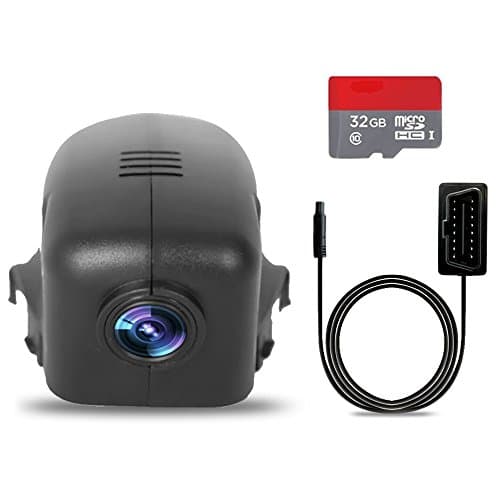 Car DVR, UD WIN OBD Hidden Wi-Fi Auto Camera Night Vision 32GB C10 SDHC Memory Card Included for VOLVO S60/S60L/S80L/S80