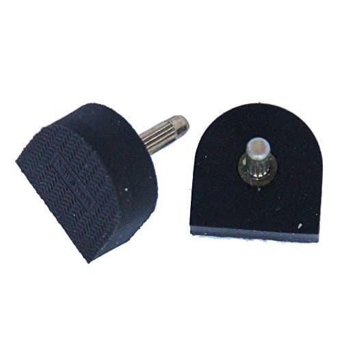 1 Pair Top Quality Double-deck Ultra-silence High Heel Shoes Repairs Tip Replace (11*11mm)