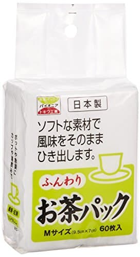 Tokiwa industry Fluffy 60 Pieces Tea Pack M Size Input