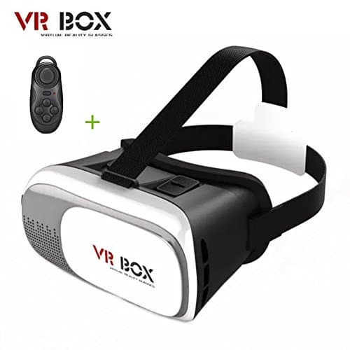 VR BOX 2nd Generation Virtual Reality Headset 3D Glasses for 4.7" to 6" Smart Phone (WHITE)