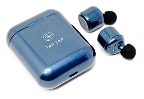 Tap Tap X3T Grey True Wireless Earbuds All-touch Active Bluetooth Headphones Stereo Headset with Portable Charging Case, Adopt with Noise Cancelling and CSR 4.2 Technology