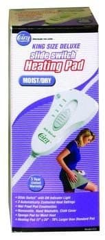 (EA) King Size Deluxe Slide Switch(c) Heating Pad by Cara Incorporated