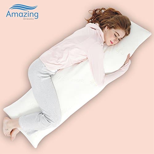 Body Pillow, Soft Bamboo Cover