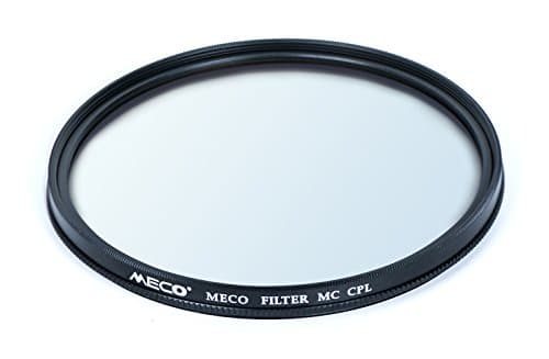 MECO Optical 52MM MC-CPL Filter - Multi-coated, 99.8% Polarizing Coefficient, Ultra Slim, Aluminum Frame, Optical Glass Circular Polarizer Filter