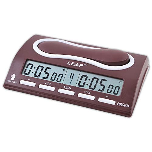 Staroyun 6056165 Leap Electronic Chess Clock, Multi Colour