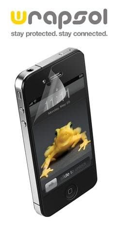 WRAPSOL Clean Skin for iPhone 4 Screen - CUPHAP003-SO