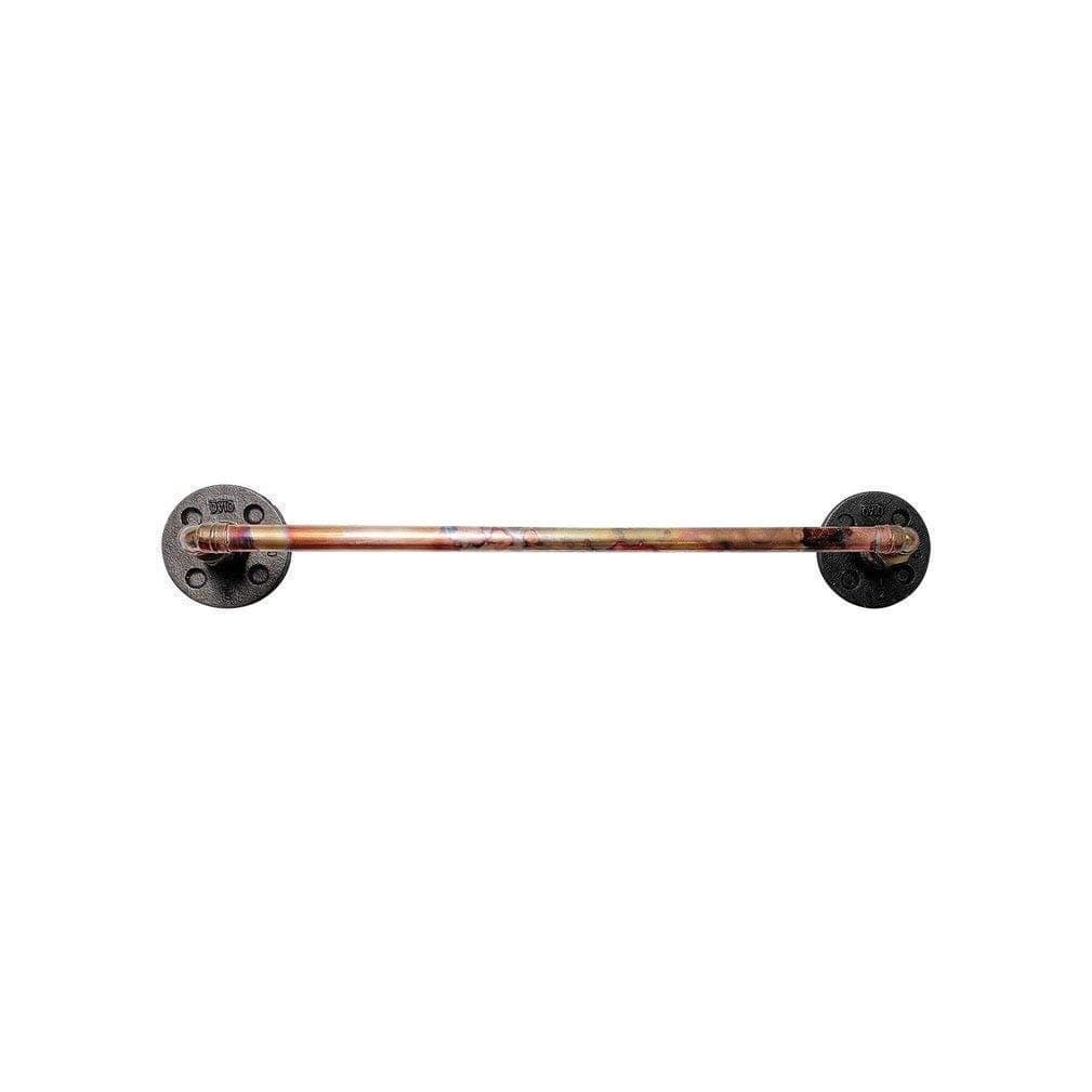 Industrial Copper Towel Rail