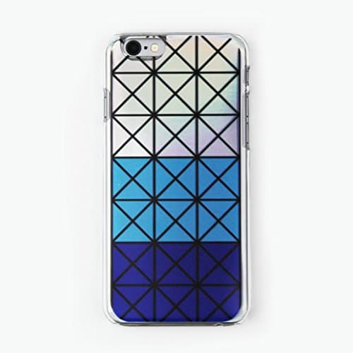 Blue Geometric Holographic iPhone 6 6S Case