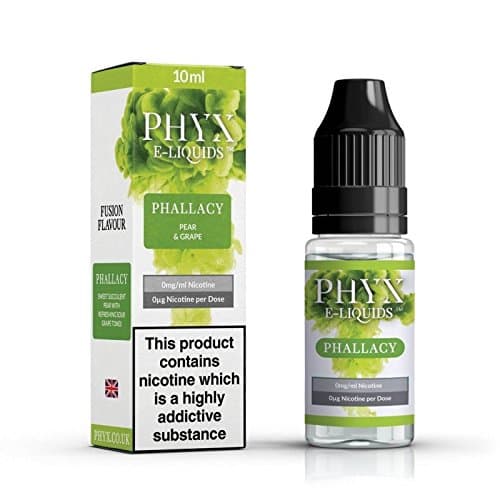 Phyx 70:30 VG/PG Shortfill E-Liquid TPD Compliant No Nicotine 10ml Bottle Boost (Pear & Grape)