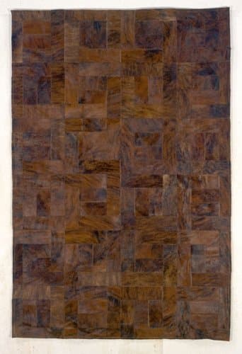 Hellenic Area Rugs: Cow Hide Patchwork Rug: CH04 Parque: 5'x8' Rectangle