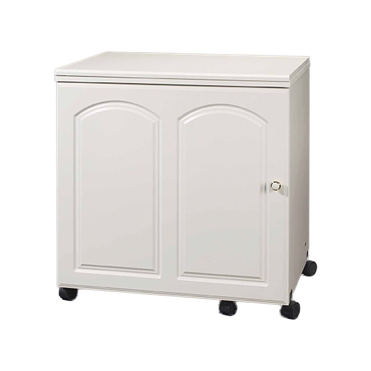 Model 4400 Limited Space Sewing Console Space Saving Cabinet With Electric Lift White
