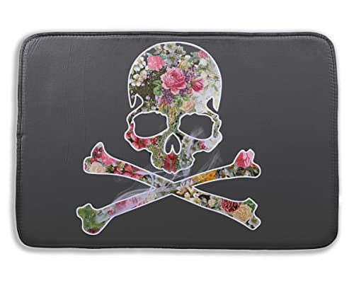 Multi Patterns 3D Printed Anti-slip Bath Rugs Anti-bacterial Soft Bathroom Mat Bathroom Carpet for Kids Safety with Memory Foam Fabric 15.7 x 23.6inches (#4)