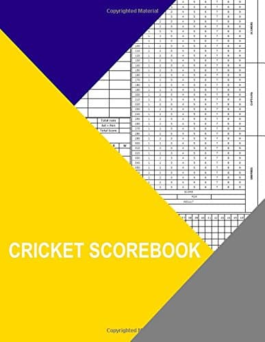 Cricket Scorebook