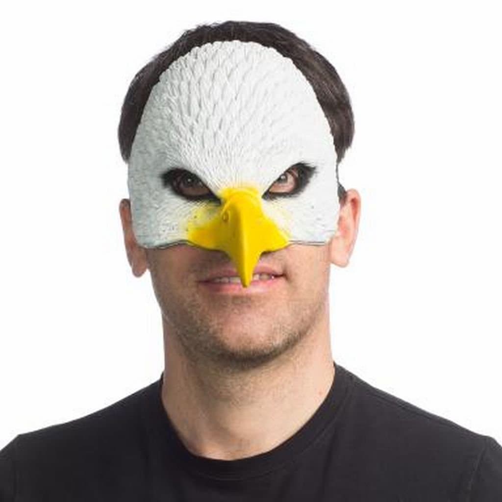 Super Soft Form Fitting Latex Eagle Mask