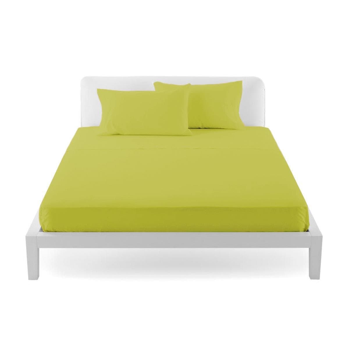 Super Soft Bedding Set for Double Bed Maxi Pure Cotton Q432 apple green