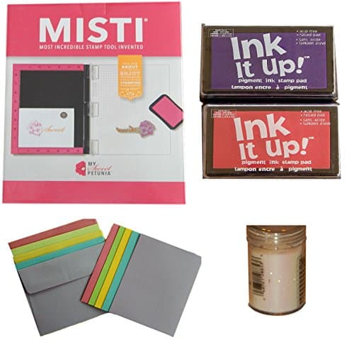 MISTI STAMP TOOL BUNDLE-Ink Pads, Embossing Powder and Note Cards