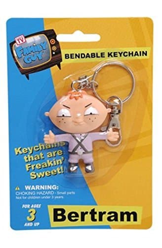 Family Guy BERTRAM KEYCHAIN Bendable Toy Figure