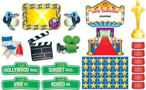 Lights, Camera, Action! Bulletin Board Set
