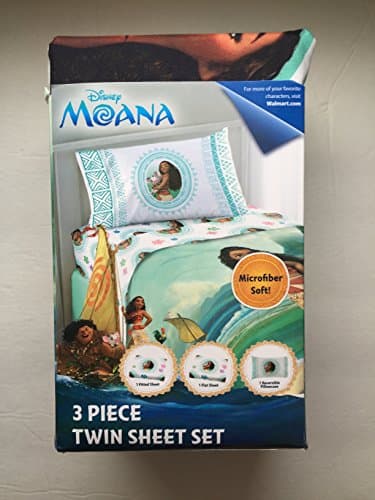 Moana Full Comforter Sheet Set