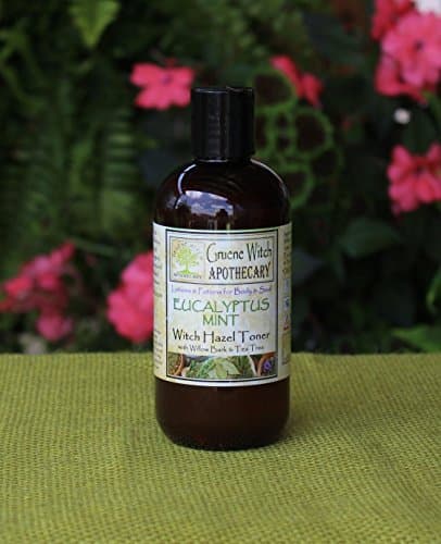 Witch Hazel Toner w/ Willow Bark &amp; Tea Tree - Eucalyptus Mint