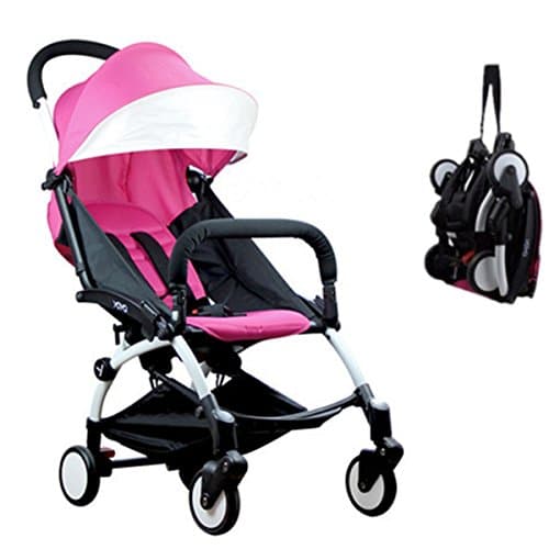 easy take folding and portable baby strollers (pink)