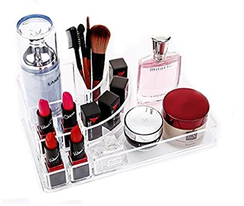 Acrylic Makeup Storage Cosmetic Organizer Display Holder (rectangle-8)