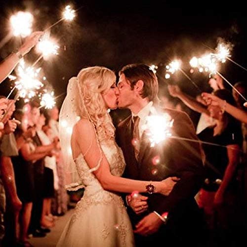 Wedding Send Offs and Grand Exit Sparkle Effect - 20-Inch Each (15 Units)