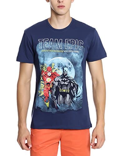 Men's Printed Regular Fit T-Shirt